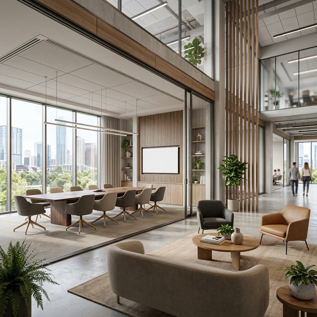 3D Architectural Visualization background