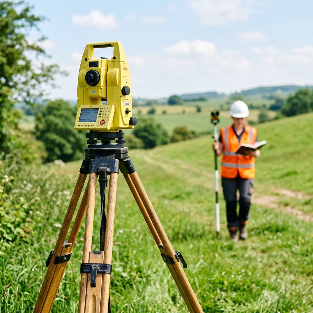 Land Surveying, GIS Mapping & DPR Preparation background
